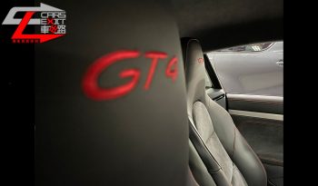 Porsche CAYMAN GT4 full